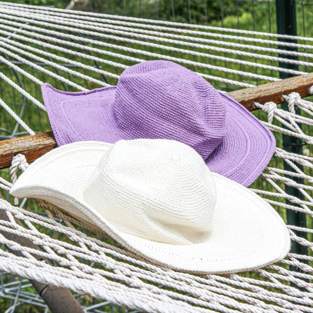 Cotton Crochet Sun Hat